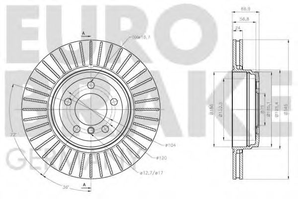 EUROBRAKE 5815201579