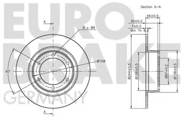 EUROBRAKE 5815201901