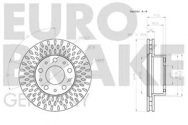 EUROBRAKE 5815201958