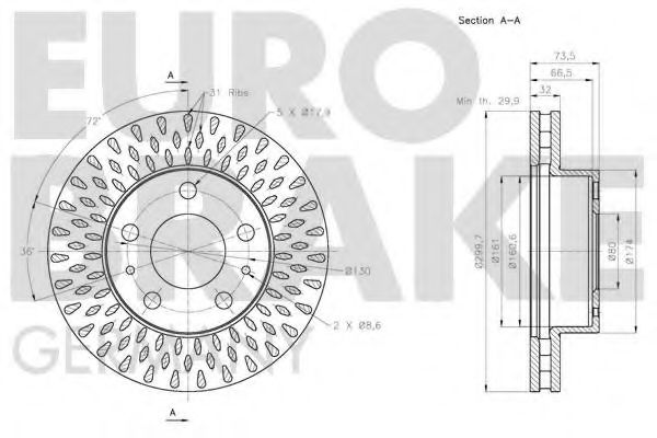 EUROBRAKE 5815201959