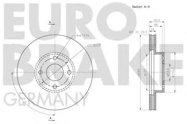 EUROBRAKE 5815202578