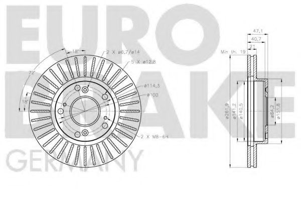 EUROBRAKE 5815202667