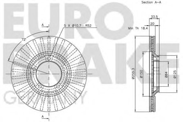 EUROBRAKE 5815203014