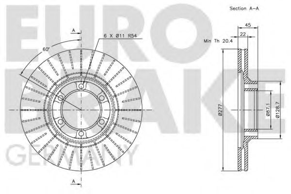 EUROBRAKE 5815203017