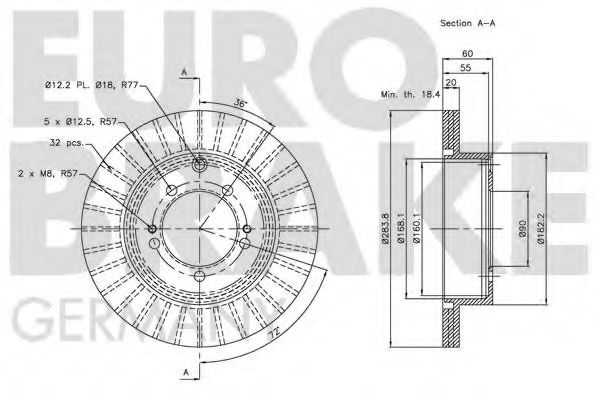 EUROBRAKE 5815203040