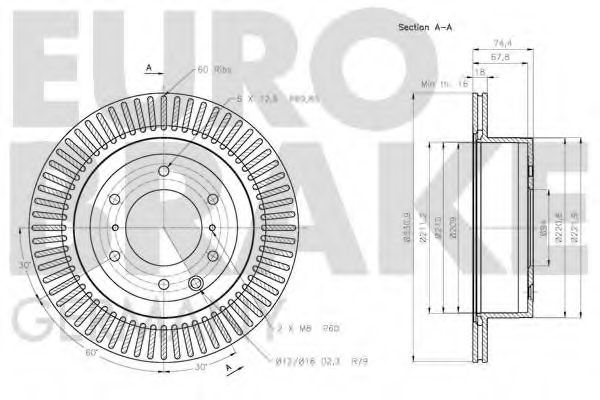 EUROBRAKE 5815203056