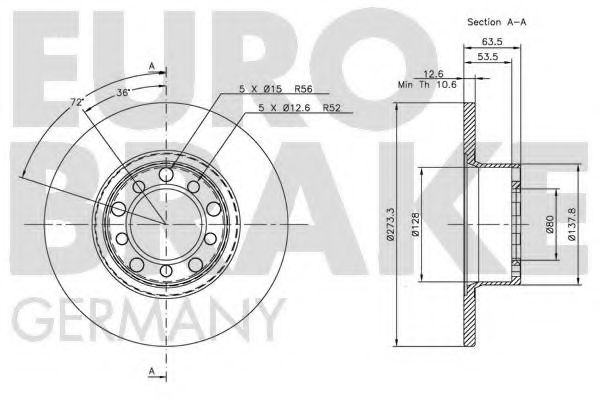 EUROBRAKE 5815203303