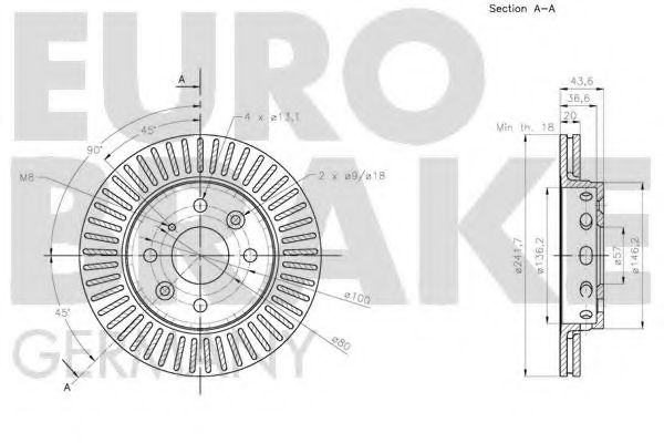 EUROBRAKE 5815203501