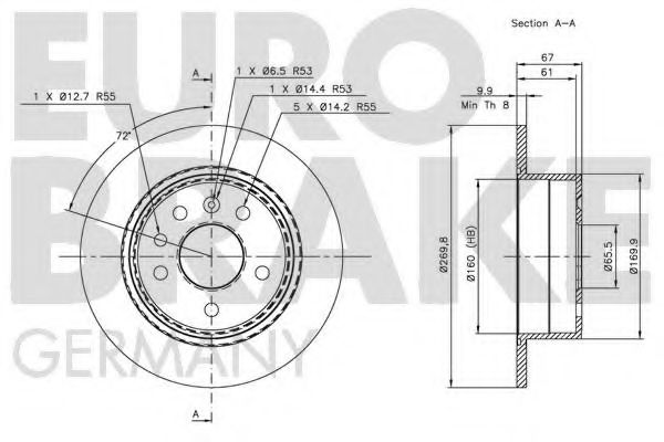 EUROBRAKE 5815203610