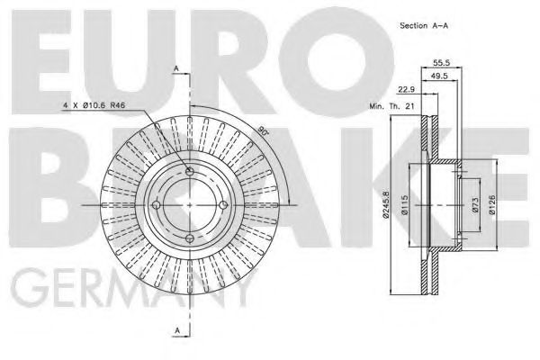 EUROBRAKE 5815203614