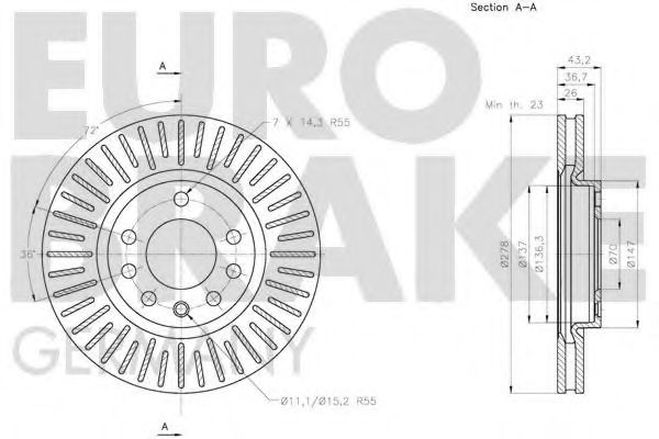 EUROBRAKE 5815203660