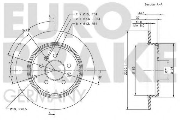 EUROBRAKE 5815203717