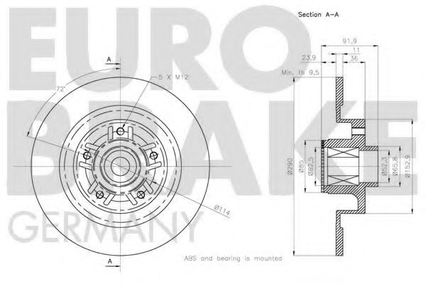 EUROBRAKE 5815203989