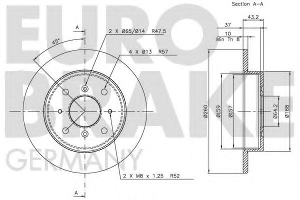 EUROBRAKE 5815204011