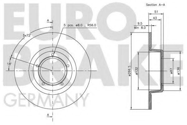 EUROBRAKE 5815204101