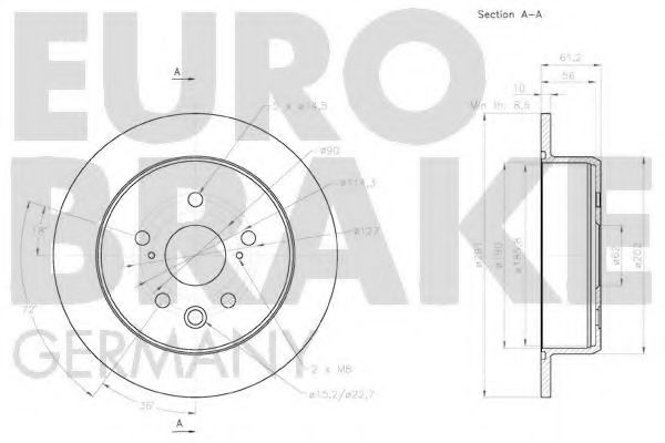 EUROBRAKE 58152045135