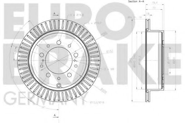 EUROBRAKE 58152045162 EUROBRAKE 58152045162