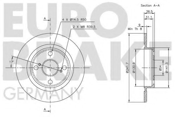 EUROBRAKE 5815204552