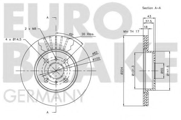 EUROBRAKE 5815204563