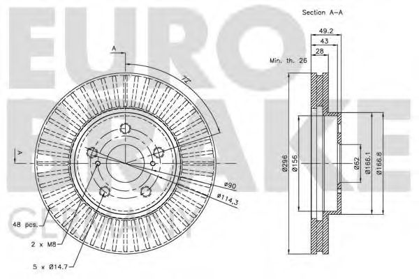 EUROBRAKE 5815204592