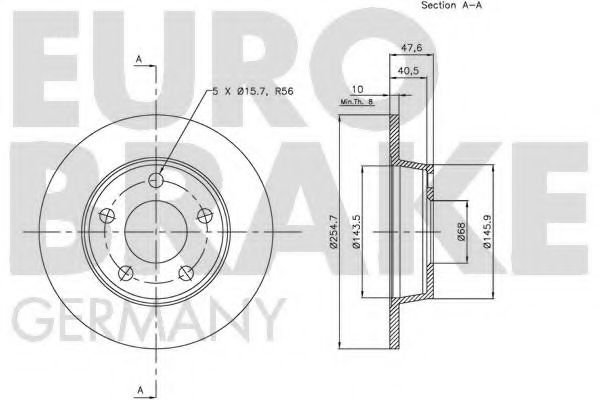 EUROBRAKE 5815204784