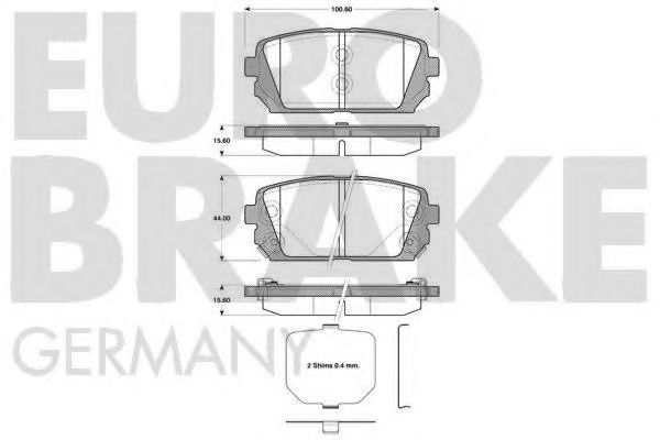 EUROBRAKE 5502223431