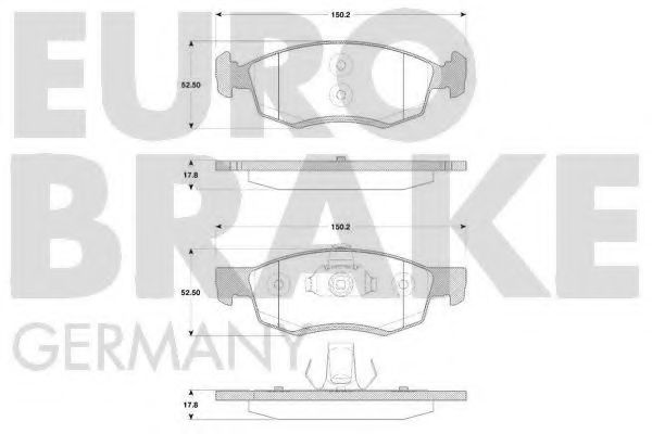 EUROBRAKE 5502223958