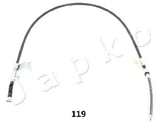 Трос, стояночная тормозная система JAPKO 131119 Трос, стояночная тормозная система JAPKO 131119