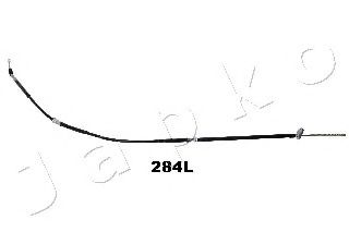 Трос, стояночная тормозная система JAPKO 131284L Трос, стояночная тормозная система JAPKO 131284L