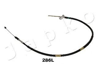 Трос, стояночная тормозная система JAPKO 131286L Трос, стояночная тормозная система JAPKO 131286L