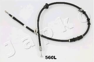 Трос, стояночная тормозная система JAPKO 131560L Трос, стояночная тормозная система JAPKO 131560L