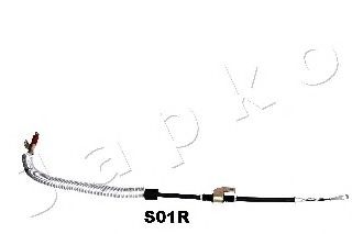 Трос, стояночная тормозная система JAPKO 131S01R Трос, стояночная тормозная система JAPKO 131S01R