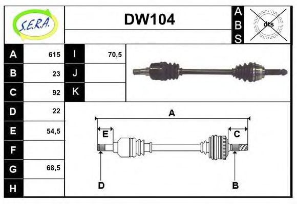 SERA DW104