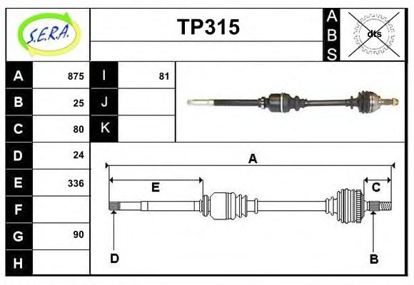 SERA TP315