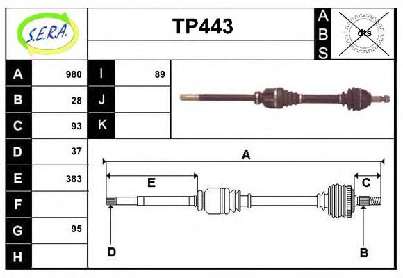 SERA TP443 SERA TP443