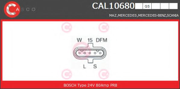 CASCO CAL10680GS