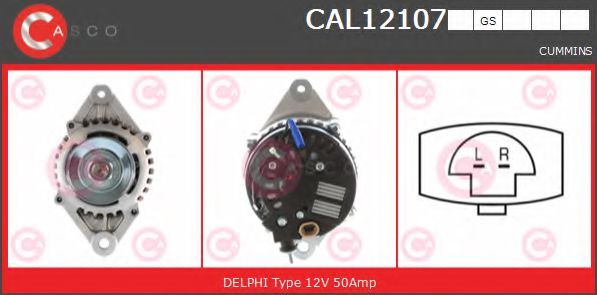 CASCO CAL12107GS