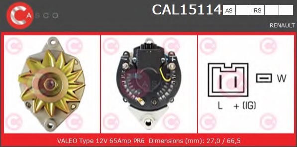 CASCO CAL15114AS