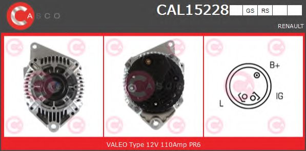 CASCO CAL15228GS