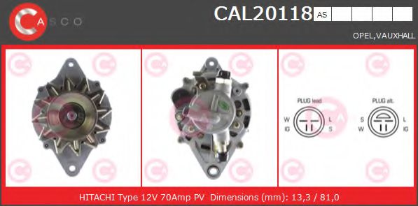 CASCO CAL20118AS