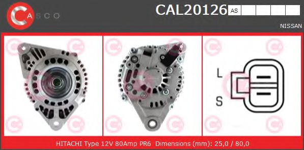 CASCO CAL20126AS