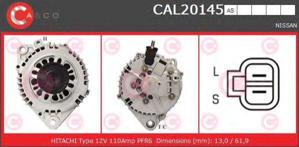 CASCO CAL20145AS