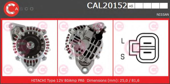 CASCO CAL20152AS