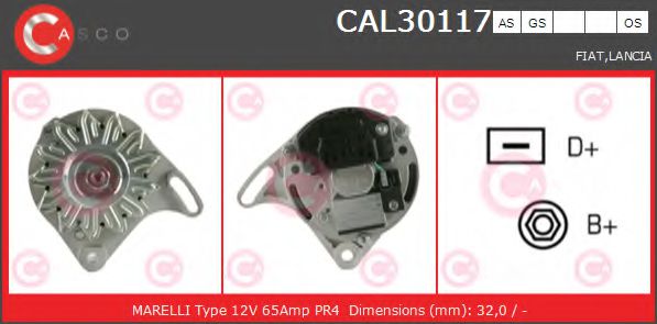 CASCO CAL30117OS