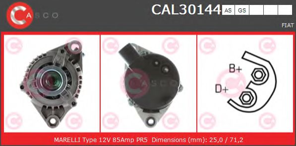 CASCO CAL30144AS