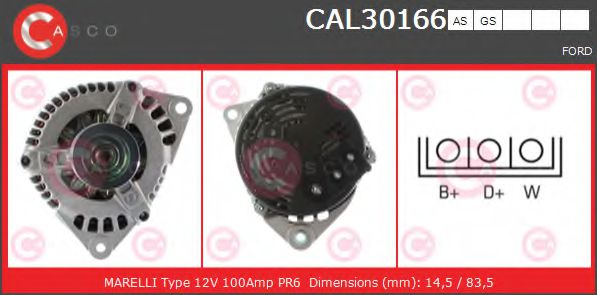 CASCO CAL30166AS