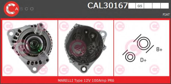 CASCO CAL30167GS