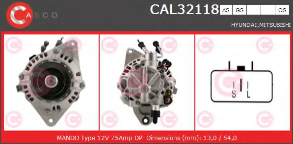 CASCO CAL32118GS