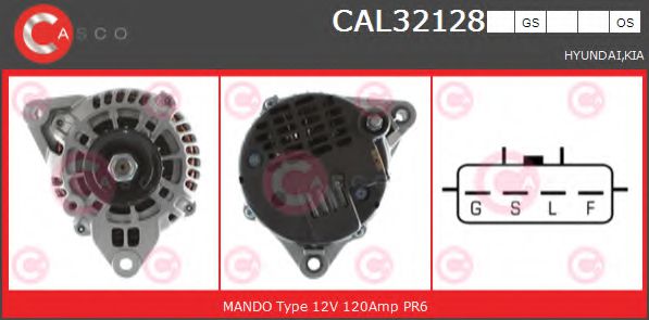 CASCO CAL32128GS