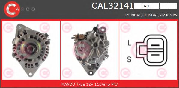 CASCO CAL32141GS